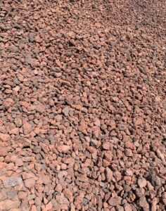Red Lava Rock